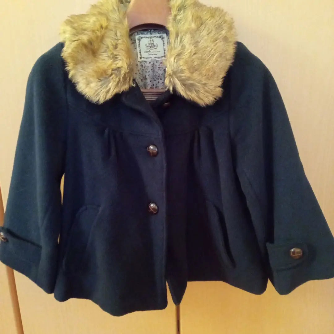 earth music&ecology coat navy size S