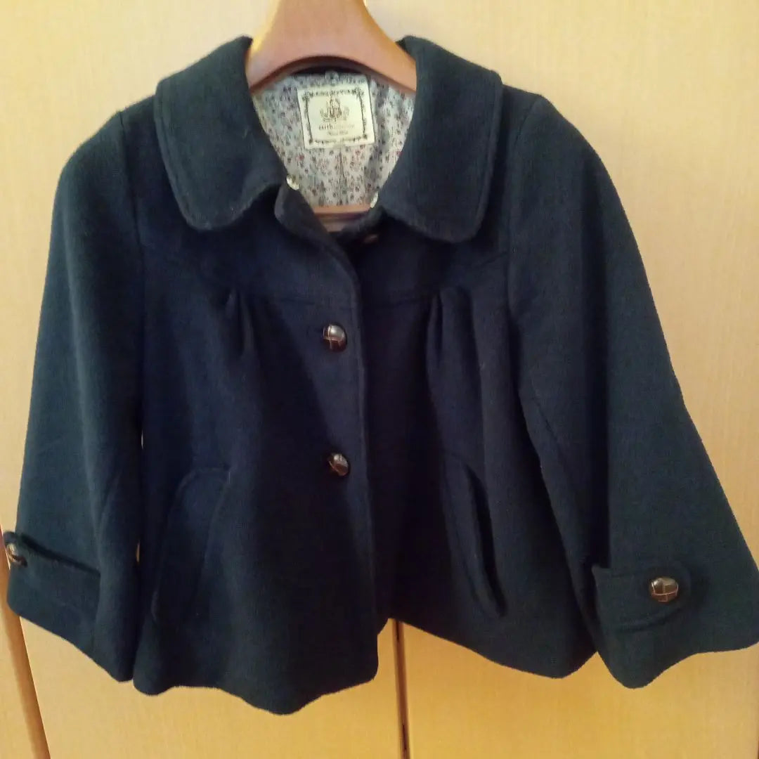 earth music&ecology coat navy size S