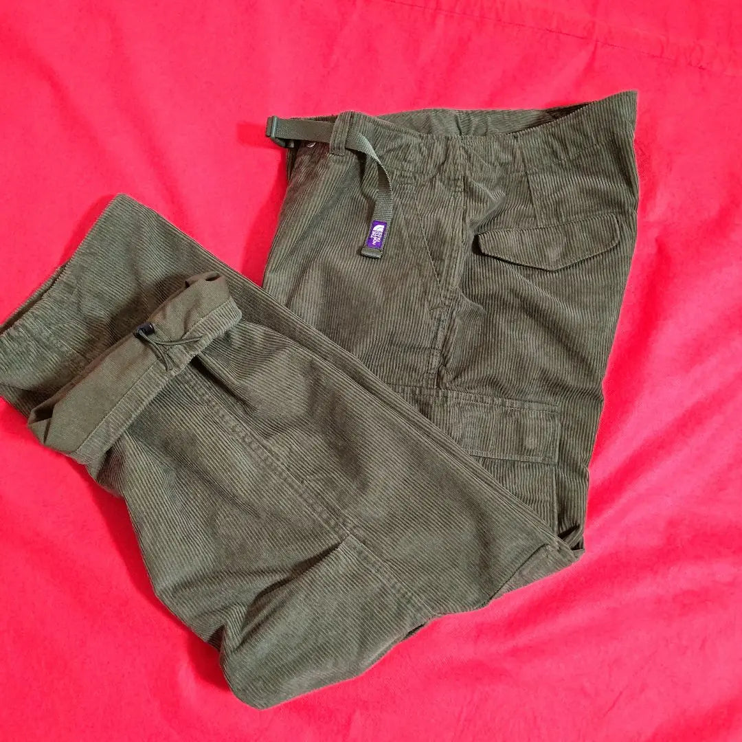 [Unused grade] The North Face Purple Label Corduroy Cargo Pants ◆ Wide