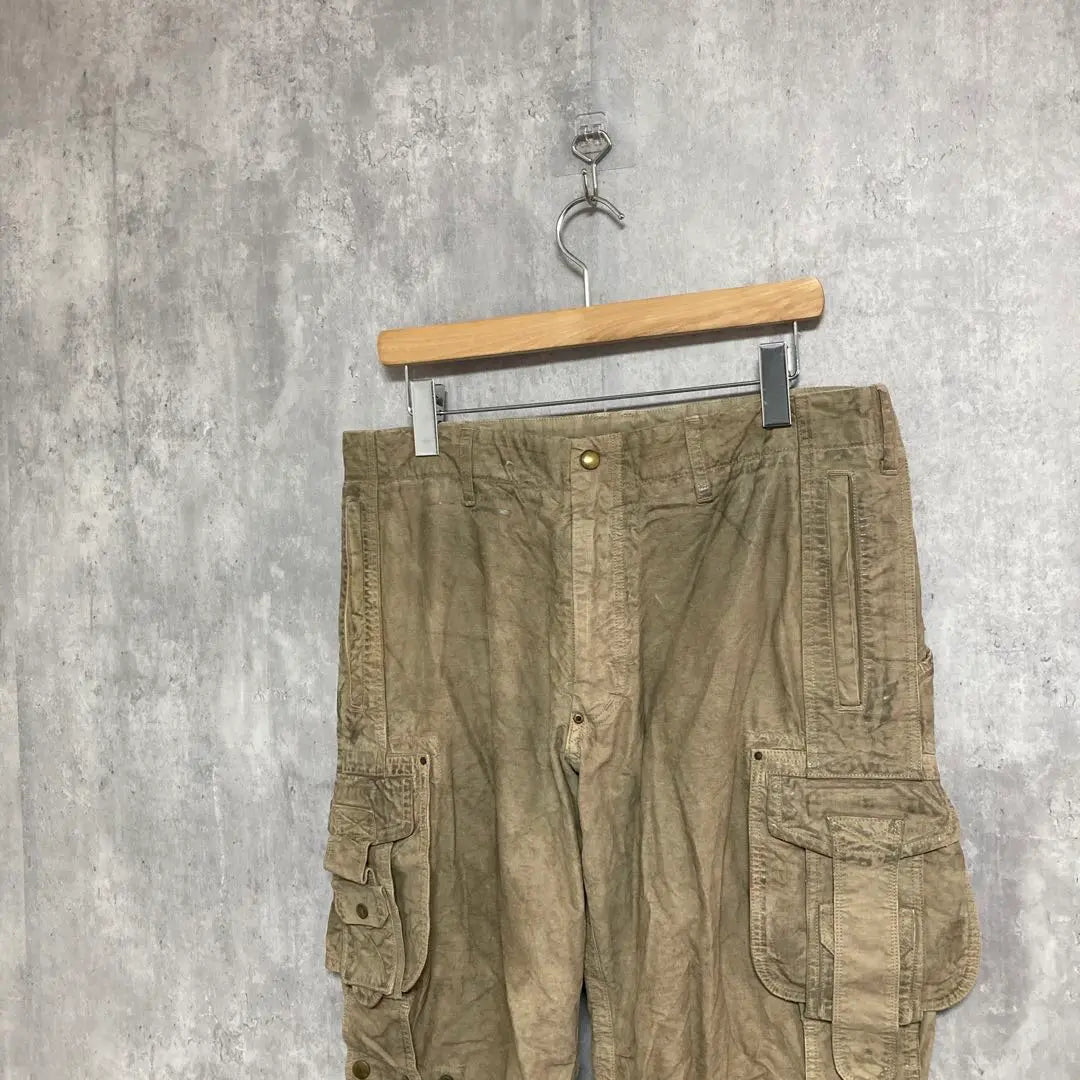 KIMINORI MORISHITA Ildo Coating Cargo Pants Y2K