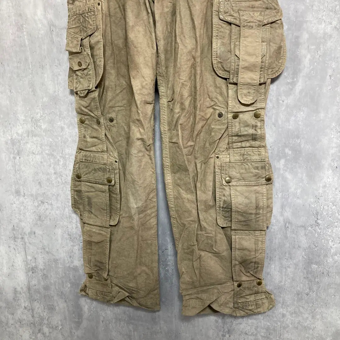 KIMINORI MORISHITA Ildo Coating Cargo Pants Y2K