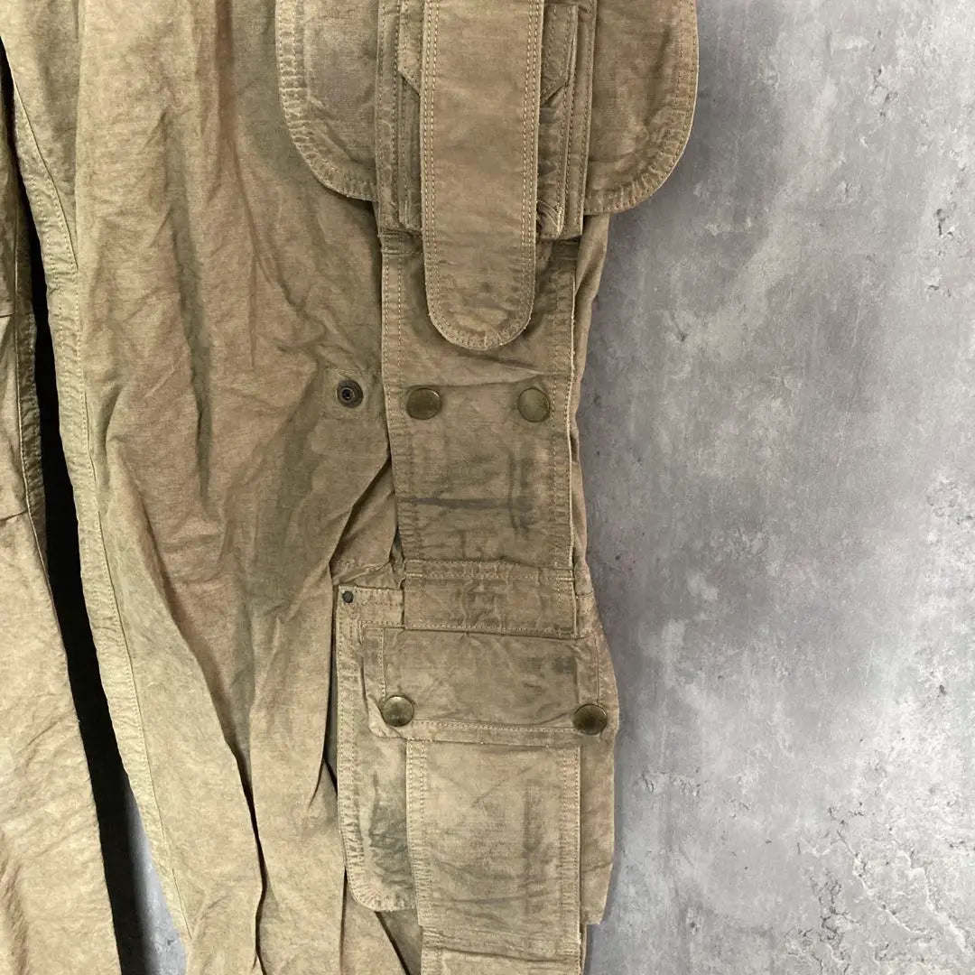 KIMINORI MORISHITA Ildo Coating Cargo Pants Y2K