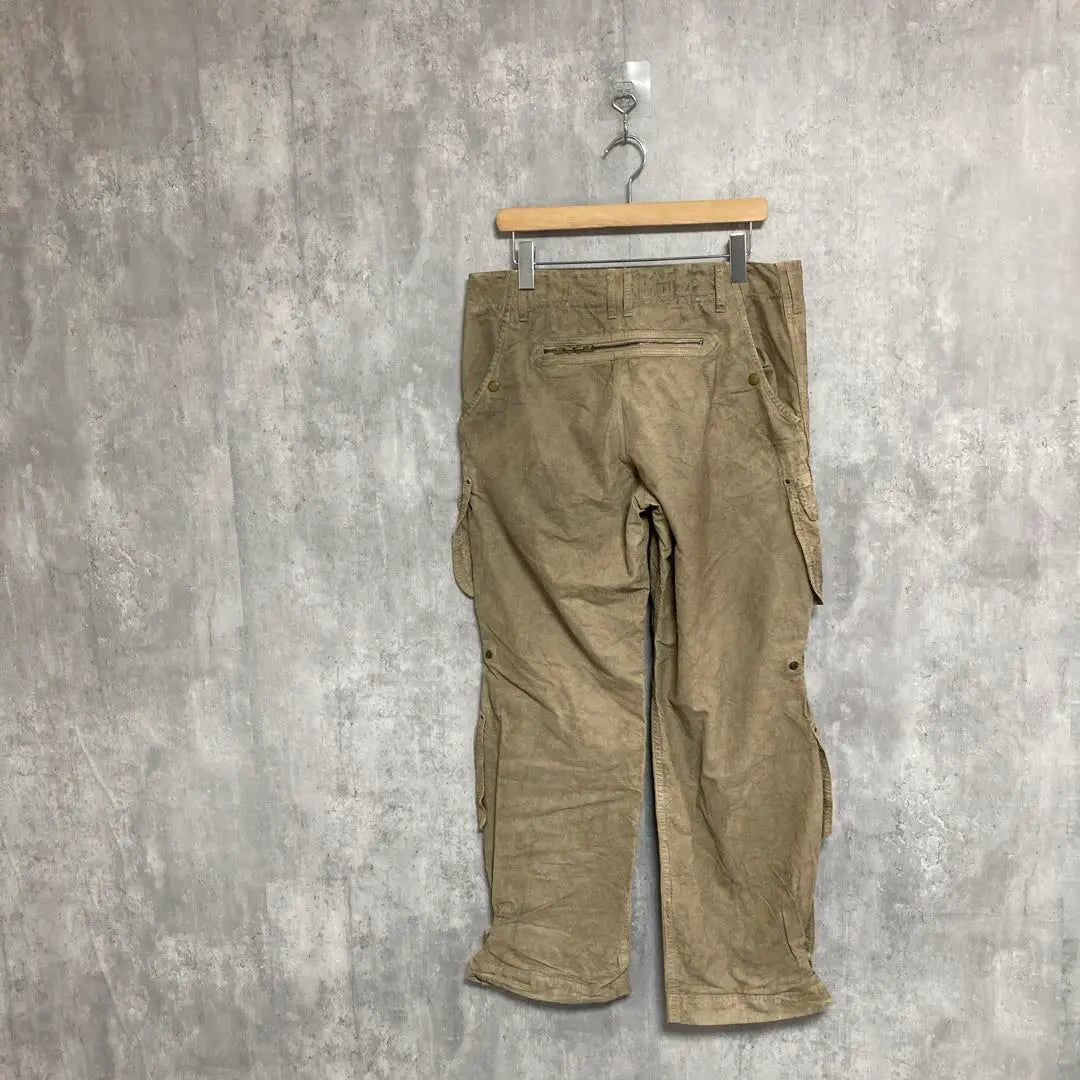 KIMINORI MORISHITA Ildo Coating Cargo Pants Y2K