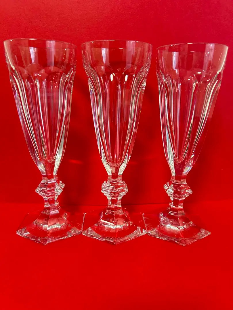 Baccarat Alcourt Champagne Glasses Set of 6