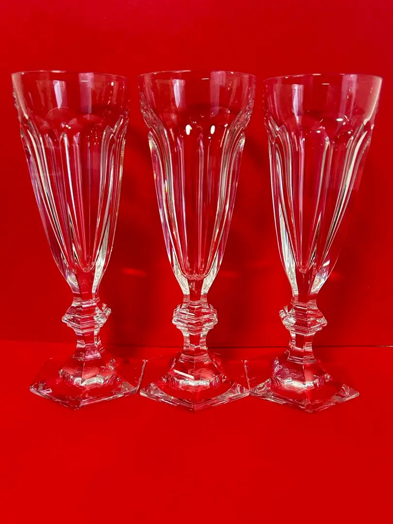 Baccarat Alcourt Champagne Glasses Set of 6