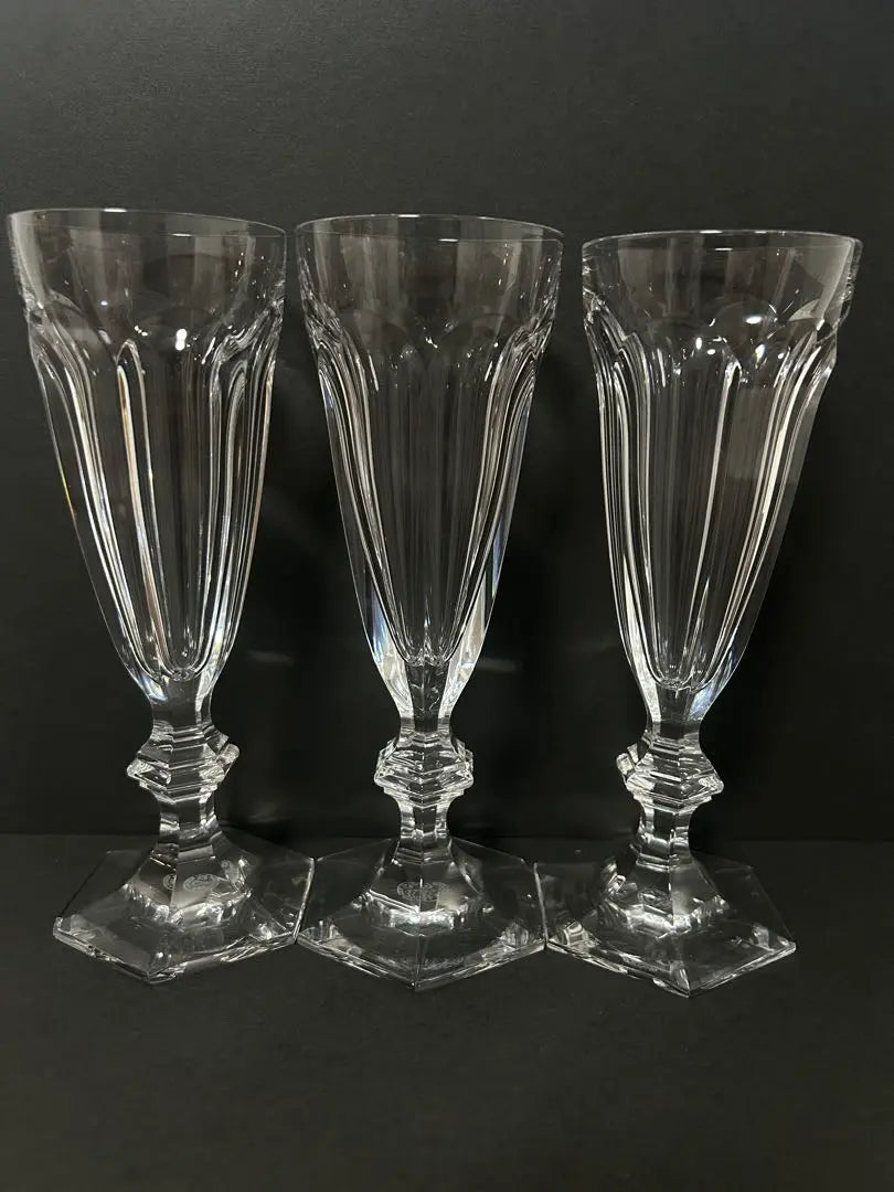 Baccarat Alcourt Champagne Glasses Set of 6