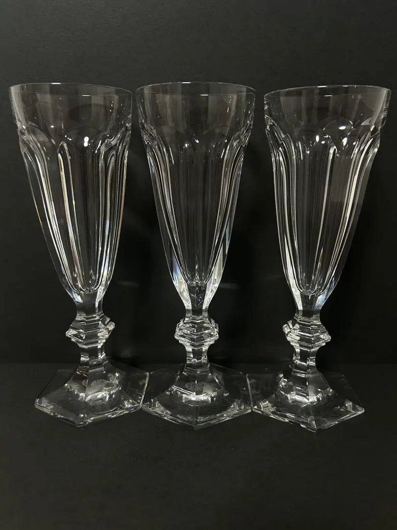 Baccarat Alcourt Champagne Glasses Set of 6