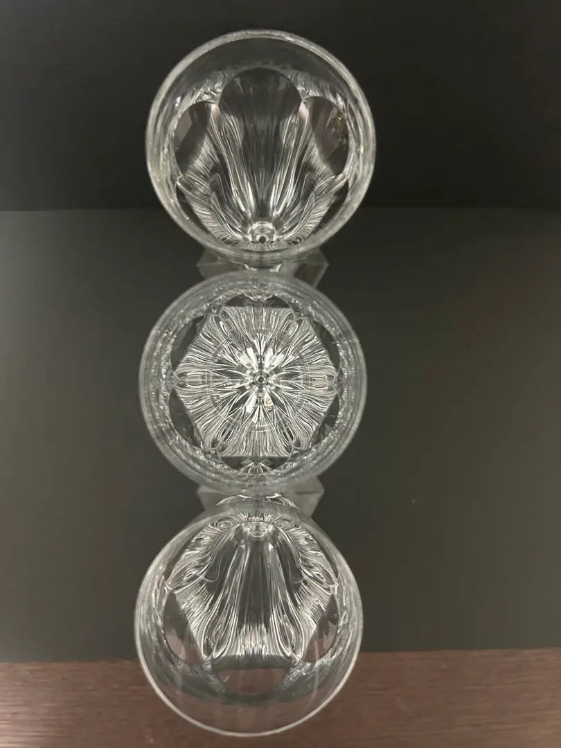 Juego de 6 copas de champán Baccarat Alcourt