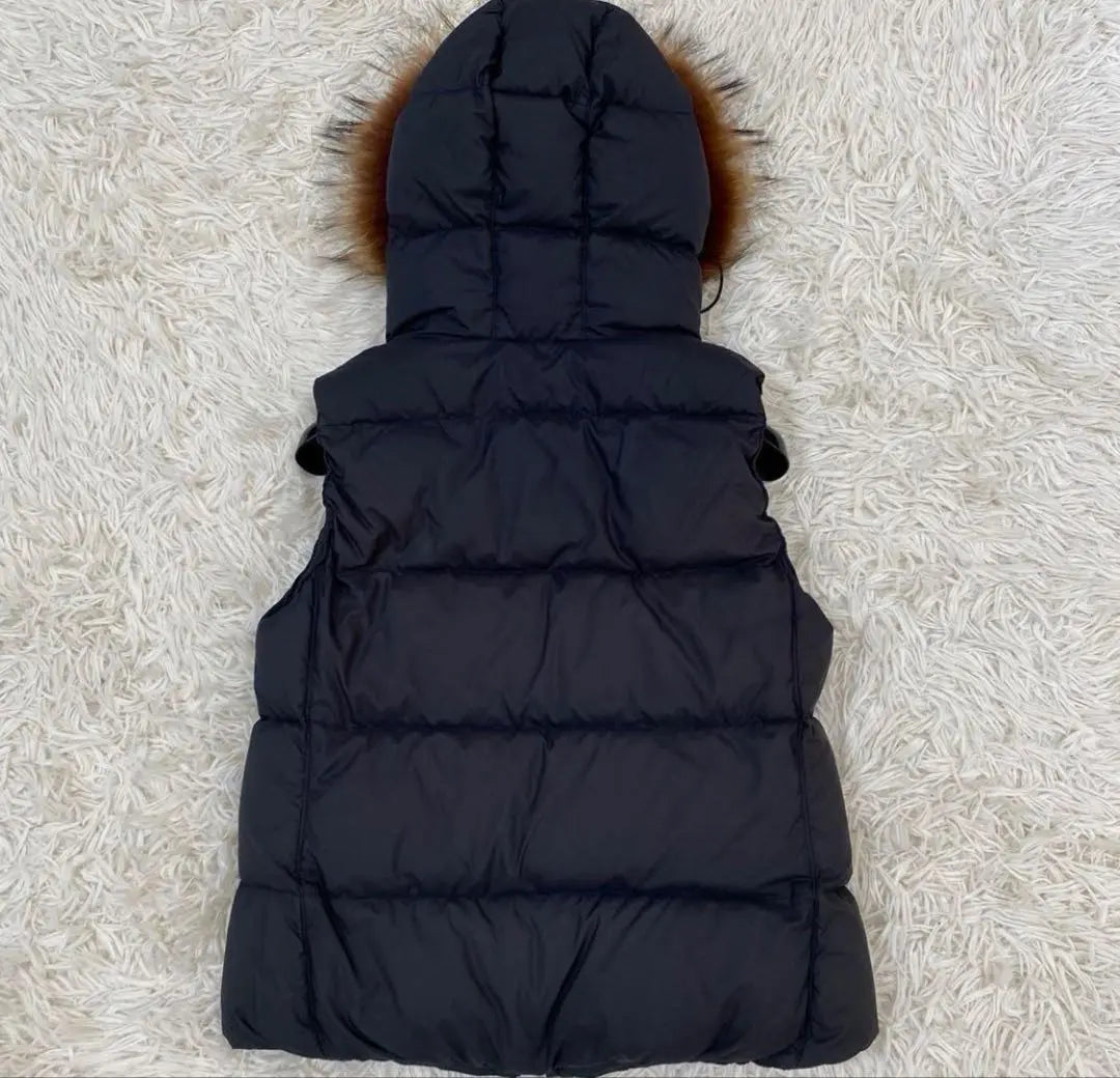 Unused Tatras Faguria Down Vest Lacoon Fur Black Food