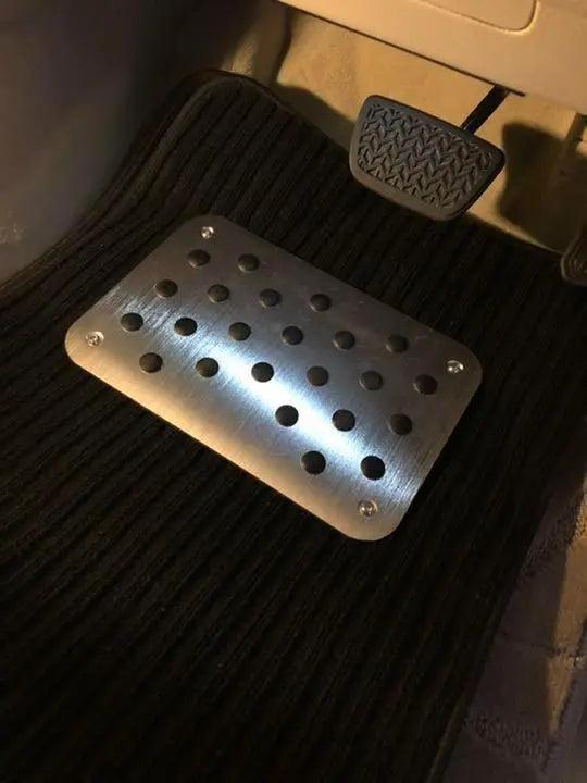 Alfombrilla de suelo personalizada con placa de aluminio para vestir a medida