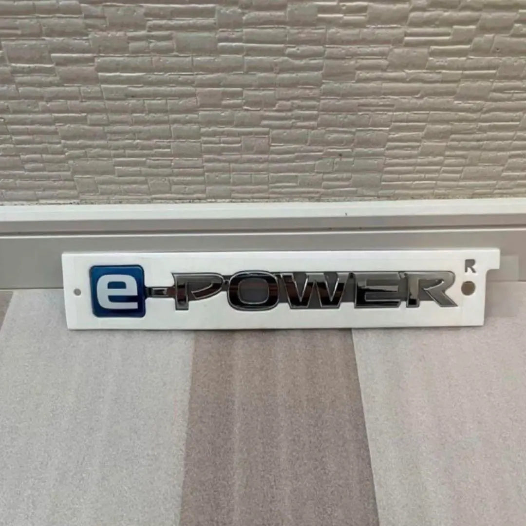 NISSAN Nissan Genuine E-POWER Emblema Nuevo artículo sin usar C27 | NISSAN 日産純正 e-powerエンブレム 新 品未使用品 C27