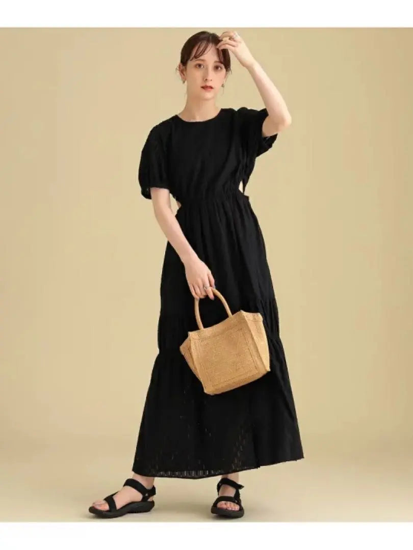 Ray BEAMS Cutout Tiered Dress Regular price 13,750 yen