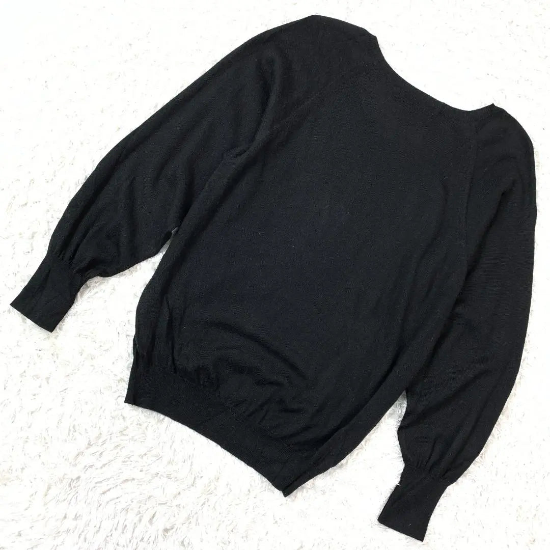 UNTITLED Long Sleeve Knit Black 2 B9491