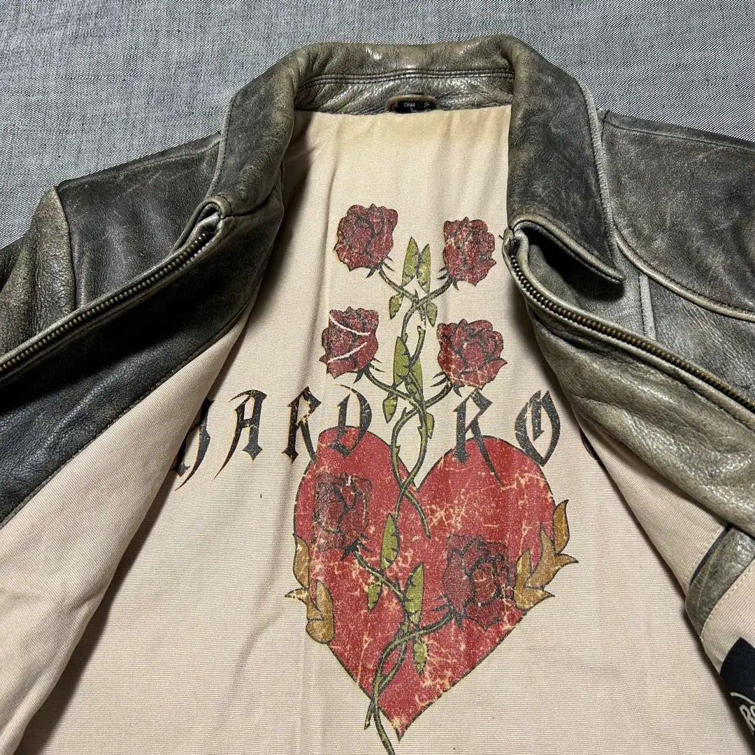 Hard Rock Cafe OLD Leather Jacket