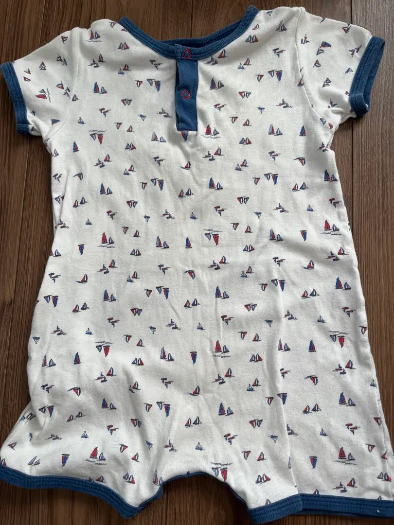 Petit Bateau Romper 18m 81 Patrón yate