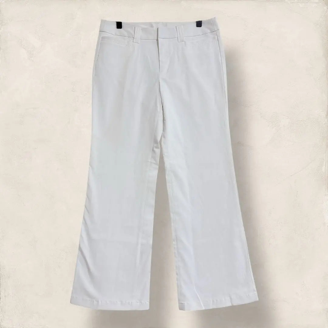 1556 Uniqlo Ultra Stretch Cropped Leggings Pants White White