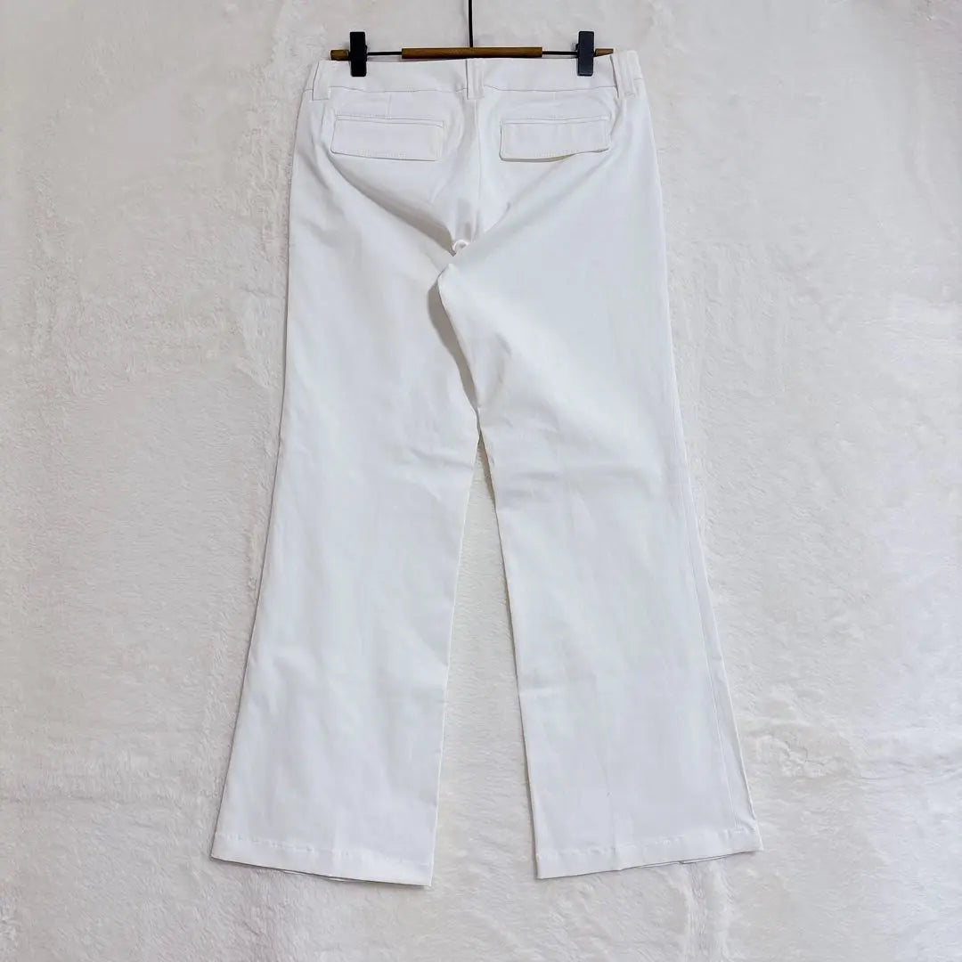 1556 Uniqlo Ultra Stretch Cropped Leggings Pants White White