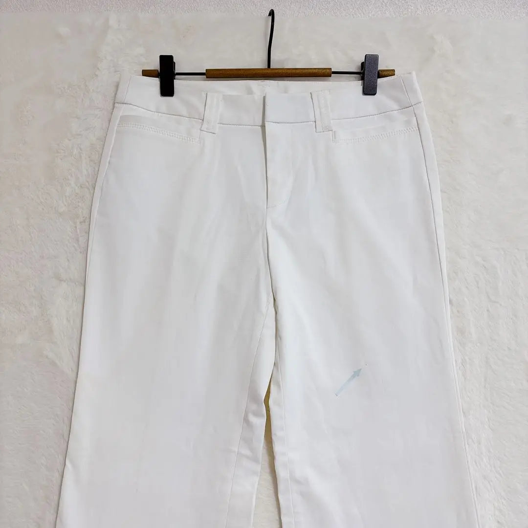 1556 Uniqlo Ultra Stretch Cropped Leggings Pants White White