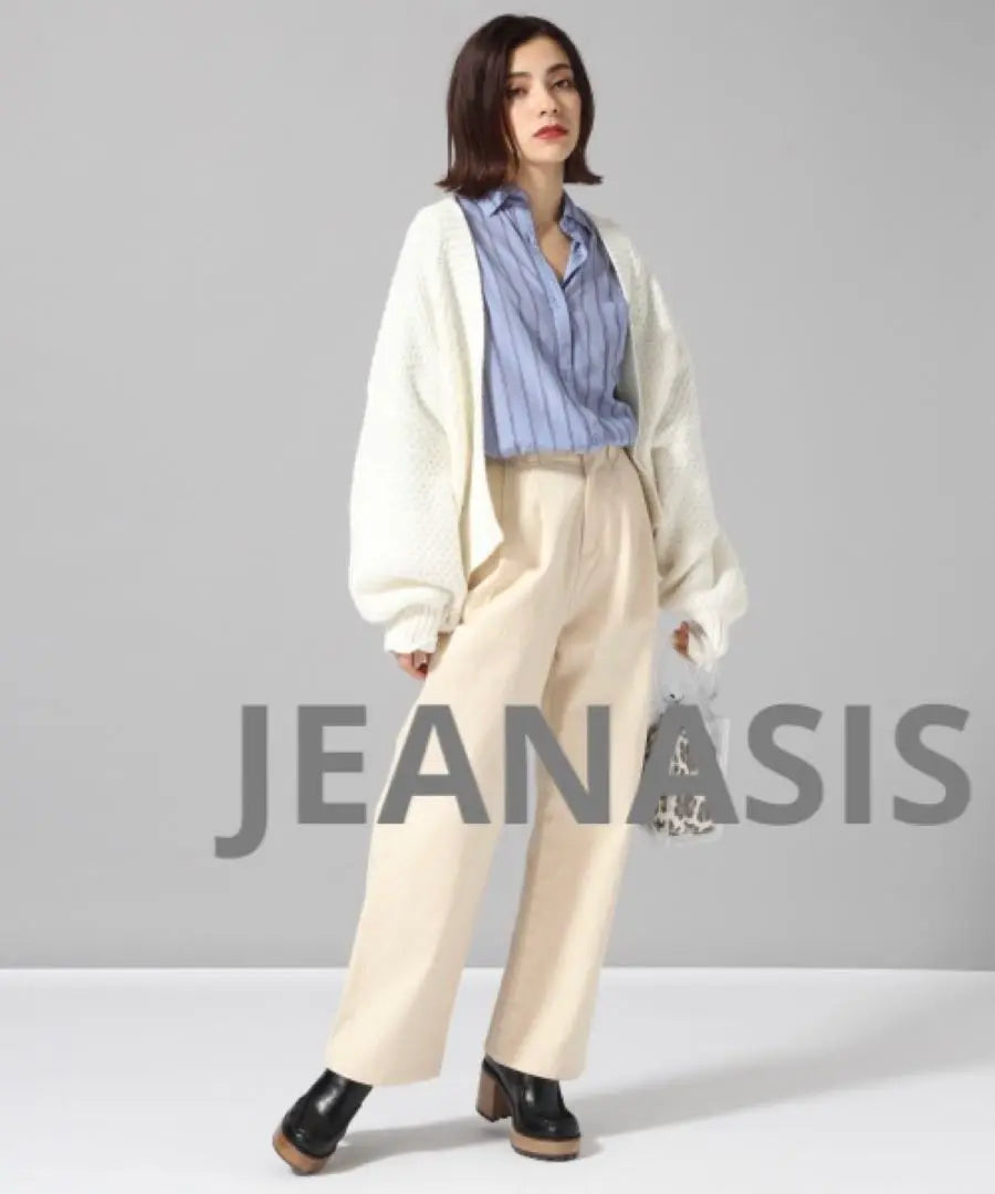 JEANASIS Genasis Kanoko Cardigan Ladies | JEANASIS  ジーナシス　カノコカーディガン　レディース