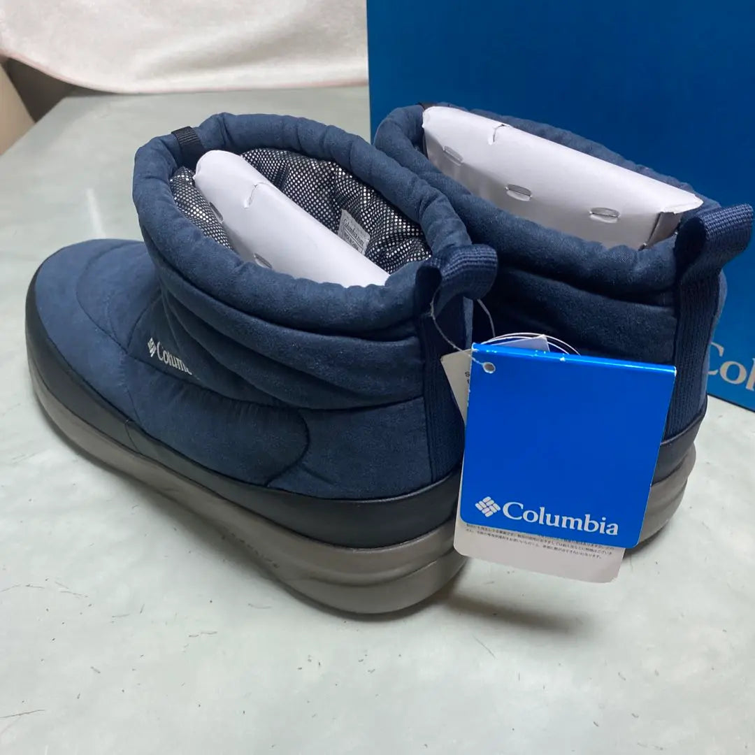 Botas Colombia Cortas Marino YU0354 Caja nueva Botas de nieve | コロンビア ショートブーツ ネイビー YU0354 新品 箱あり スノーブーツ