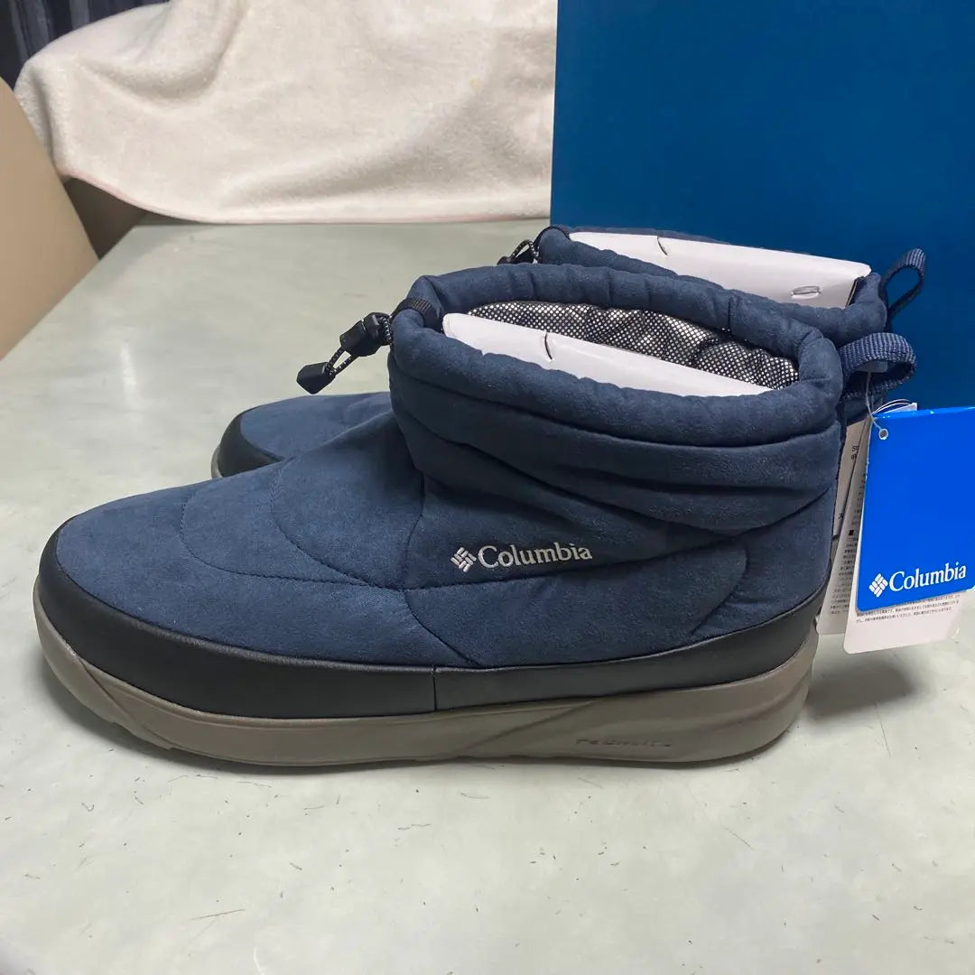 Colombia Short Boots Navy YU0354 New box Snow boots