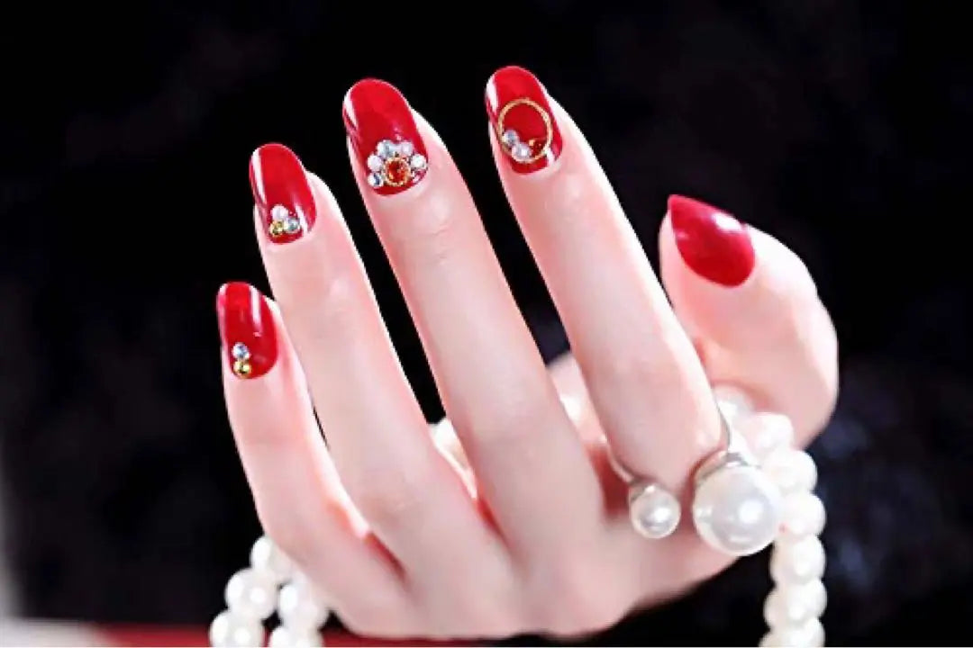 Bride Nails Nude Color 3D Nail Tip Harajuku Japanese Style Dream Handmade Nail Tip