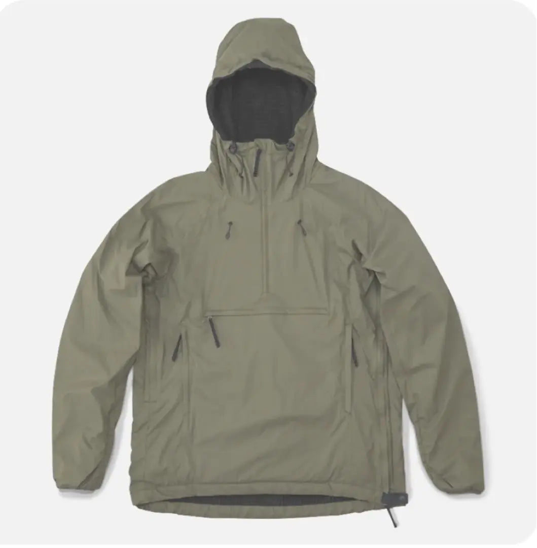 Mountains and roads Alpha Anorak Olive L