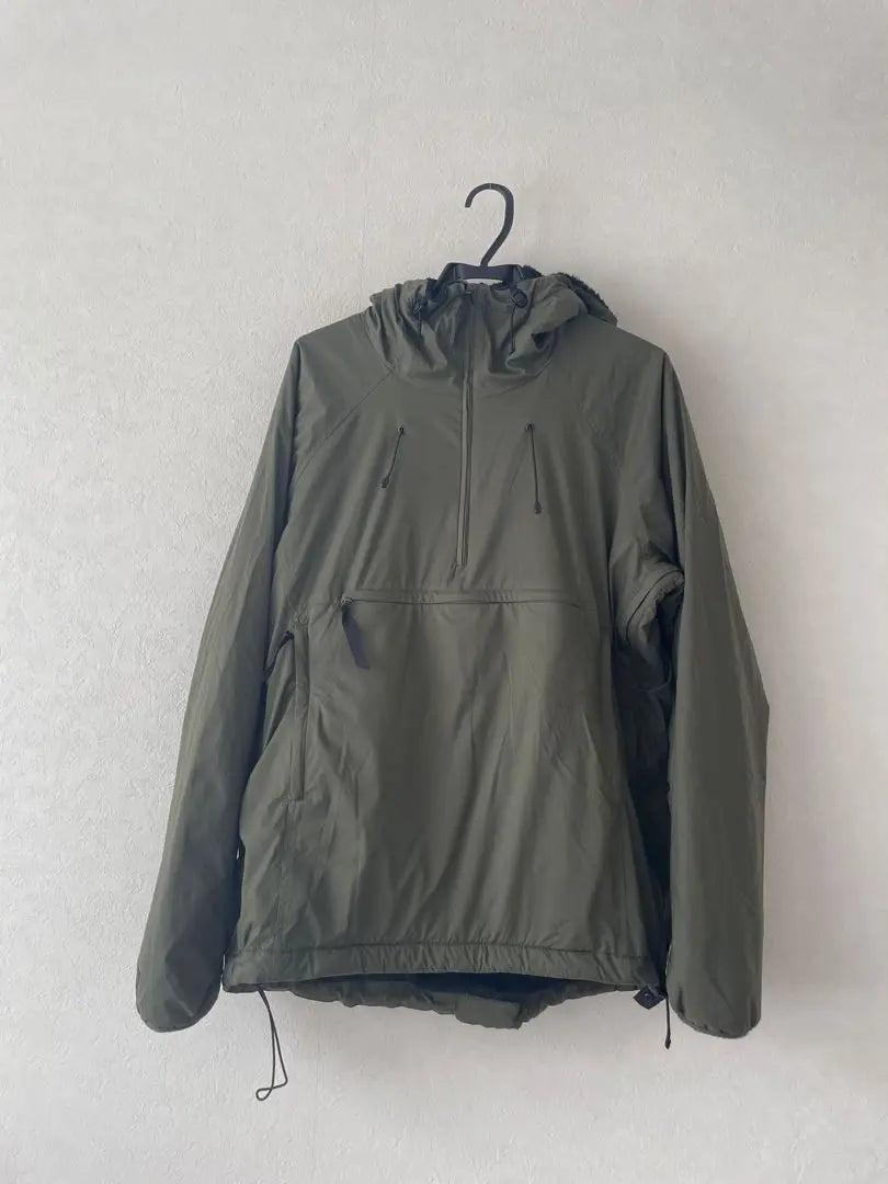 Mountains and roads Alpha Anorak Olive L