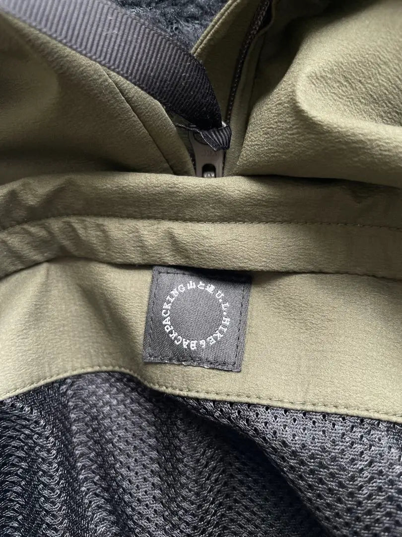 Mountains and roads Alpha Anorak Olive L