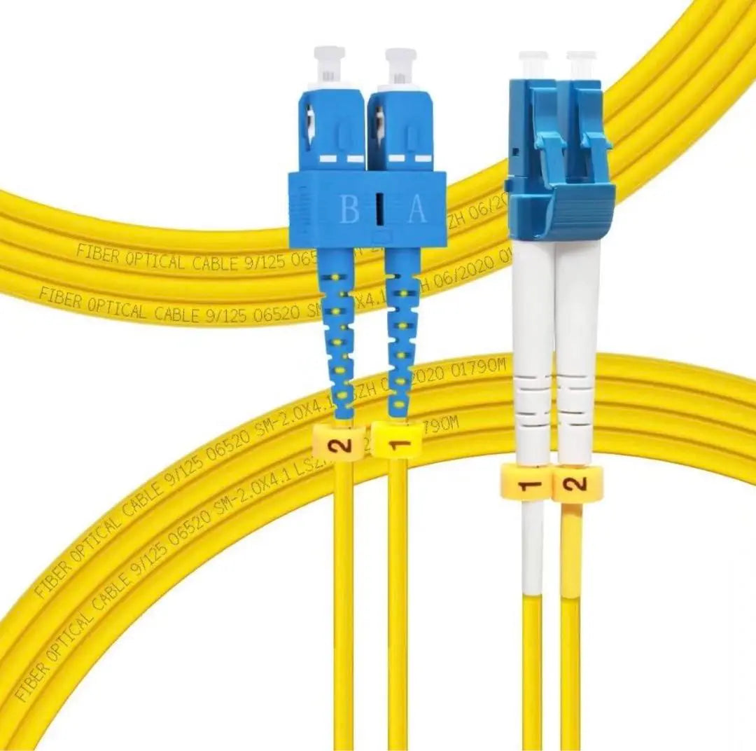 SC-LC OS2 Optical Cable 5M Optical Fiber Cable Optical Wiring Cord