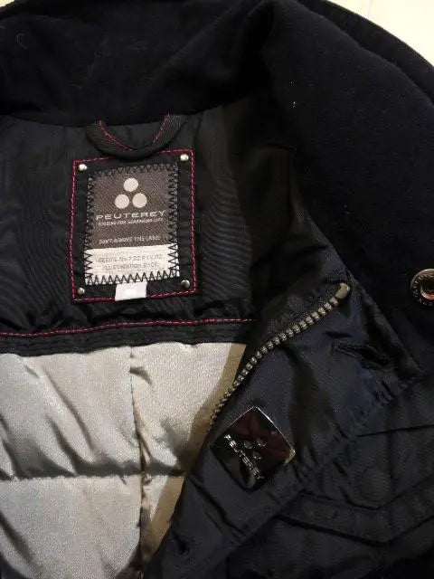 MENS☆彡ITALY "PEUTEREY" ◆Navy! Goose down jacket 44