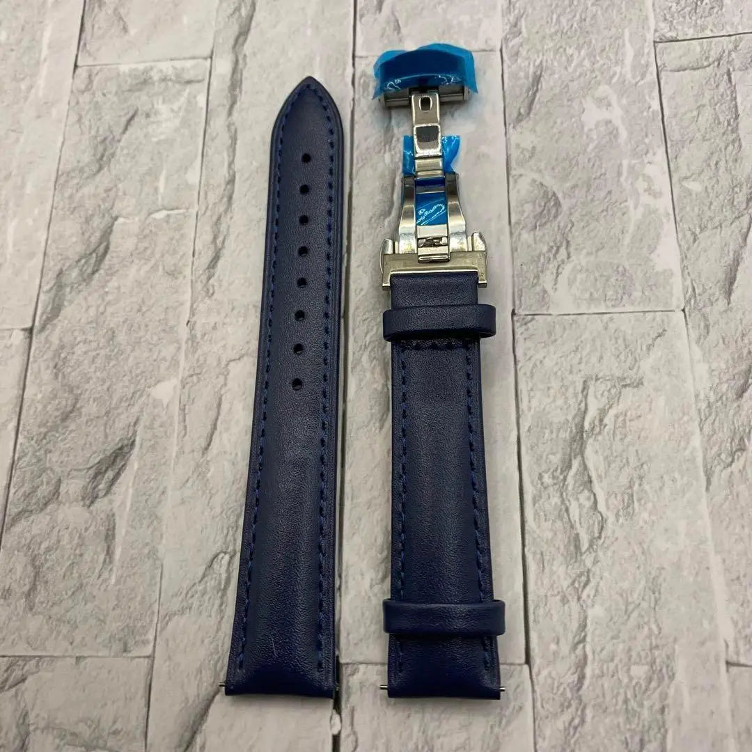 Watch belt 24mm Plain D buckle PU leather replacement belt watch band | 腕時計ベルト 24mm プレーン Dバックル PUレザー 交換ベルト 時計バンド