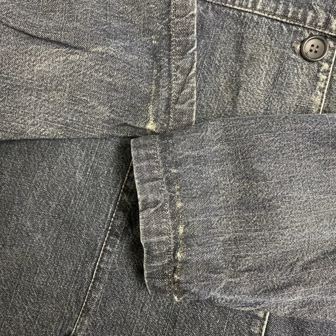 [Miss] 80's denim jacket G Jean used clothes USED 6TAS2