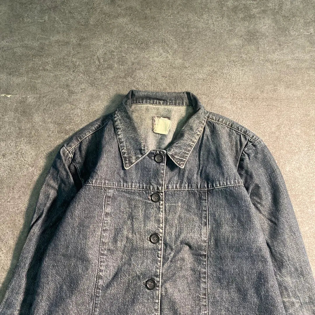 [Señorita] Chaqueta vaquera años 80 G Jean ropa usada USADO 6TAS2 | 【MISS】 80's デニムジャケット Gジャン 古着usado 6TAS2