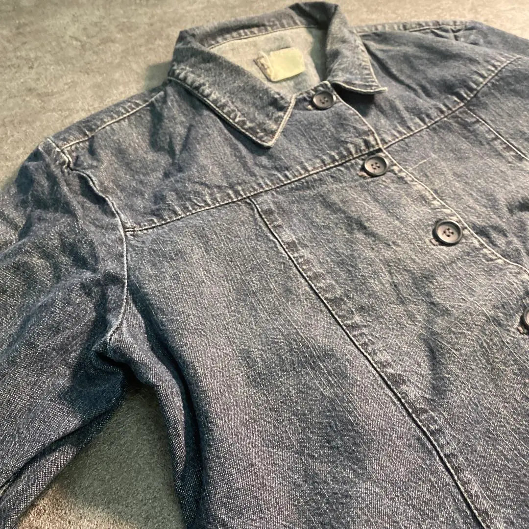 [Miss] 80's denim jacket G Jean used clothes USED 6TAS2