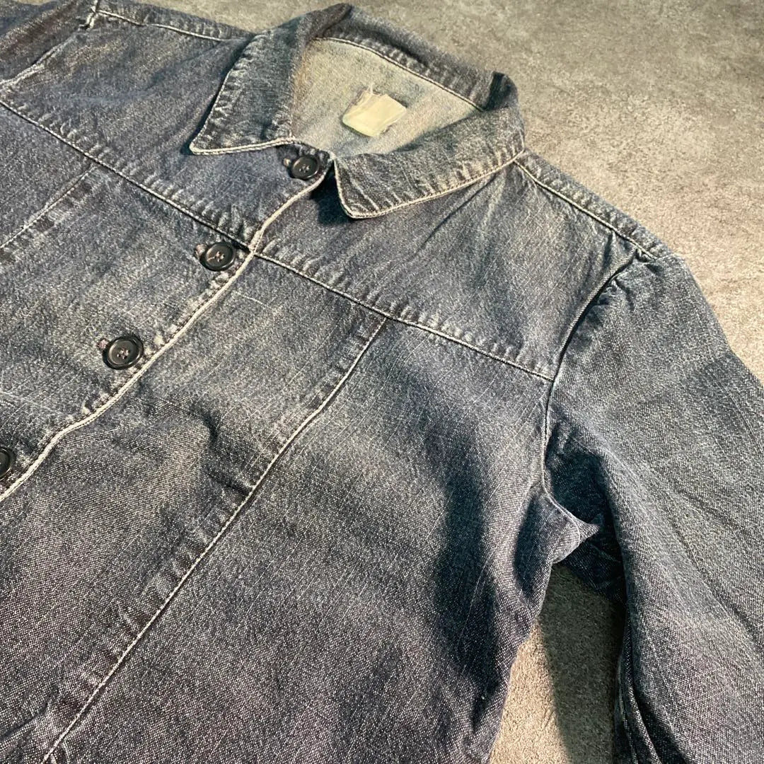 [Miss] 80's denim jacket G Jean used clothes USED 6TAS2