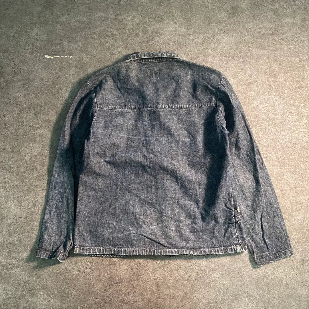 [Miss] 80's denim jacket G Jean used clothes USED 6TAS2