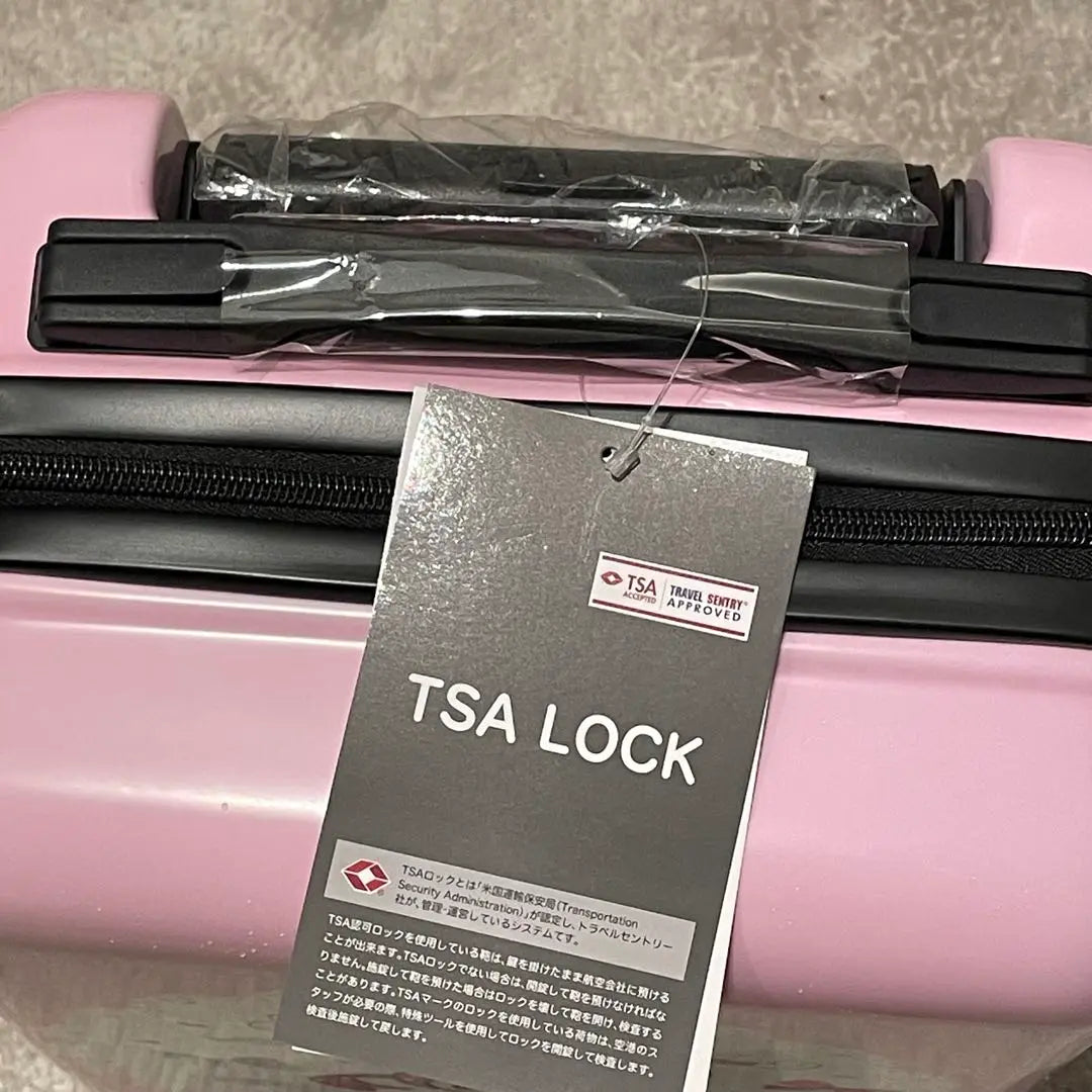 Lotería n.º 1, estuche de transporte Mezzo Piano Pink con cerradura TSA