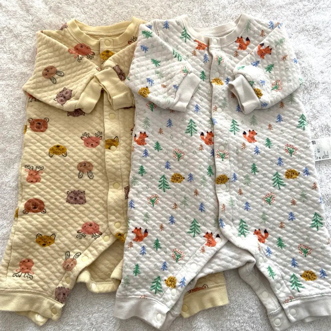 Uniqlo Quilt Rompers