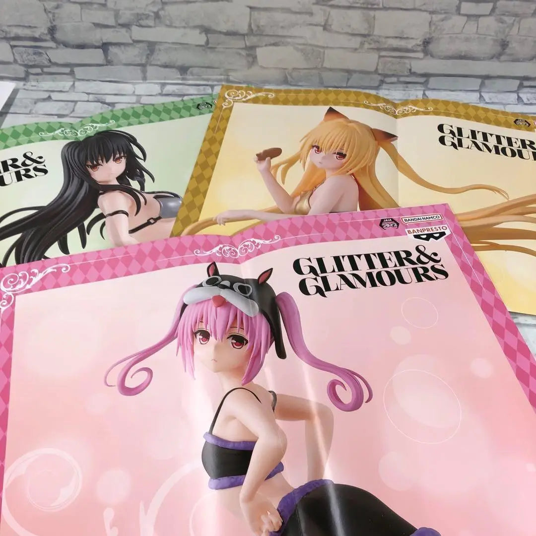 P2111 To LOVEru - To LOVEru Figure Poster Set Unopened