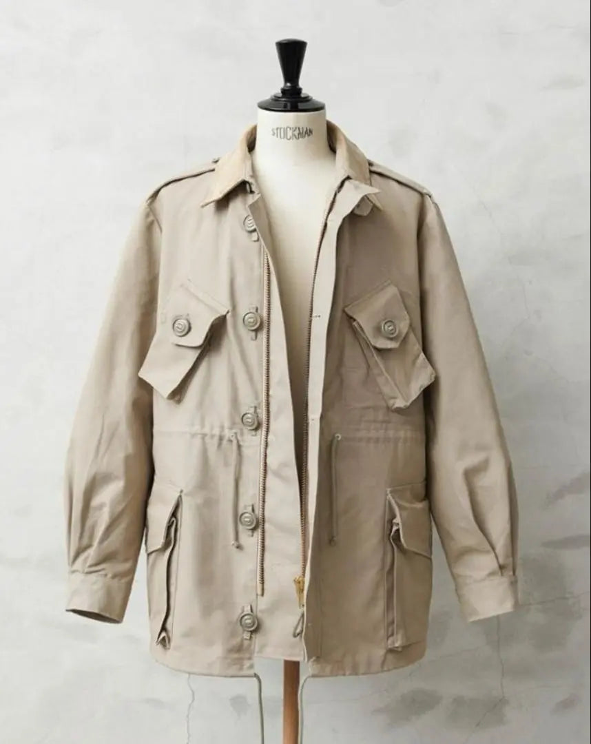 Chaqueta MK2 de las Fuerzas Canadienses Beige Stock Muerto Tsuyoshi Ayano 90s