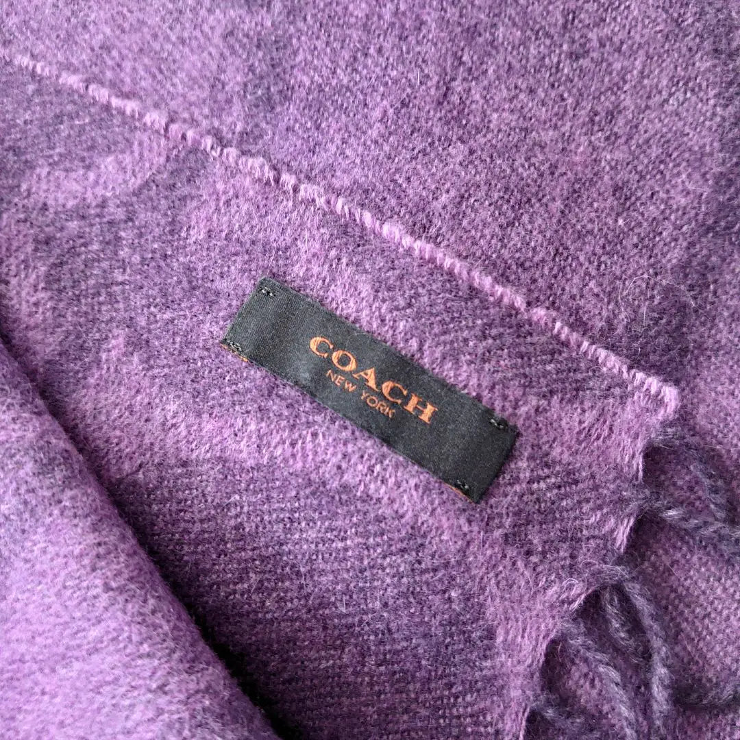 COACH Coach Wool Large Stole Muffler | COACH コーチ ウール大判ストール マフラー