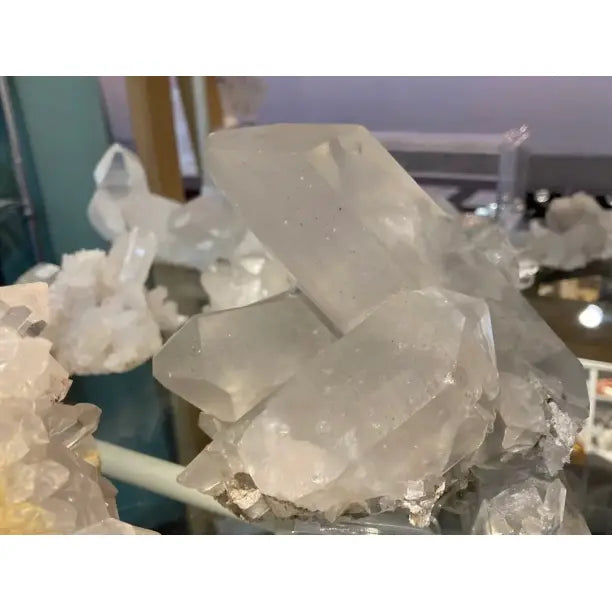 ◉Himalayan crystal cluster from Manihar CL003