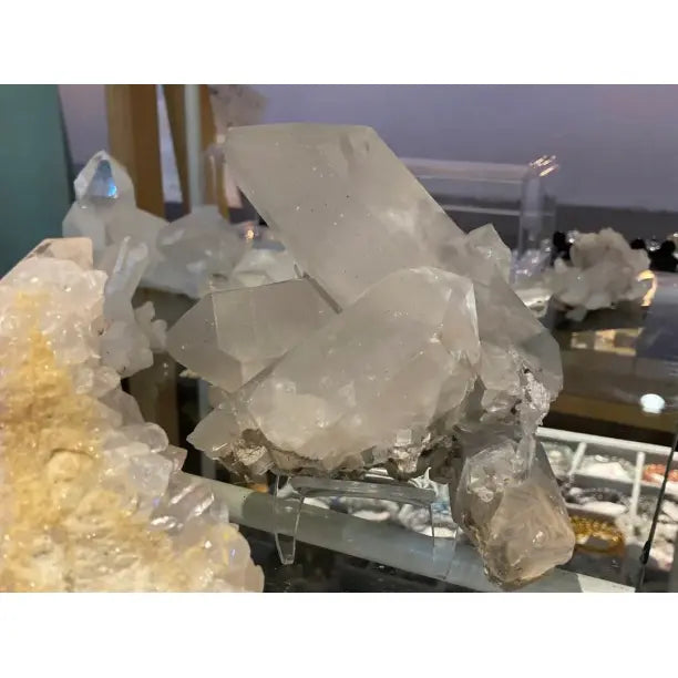 ◉Himalayan crystal cluster from Manihar CL003