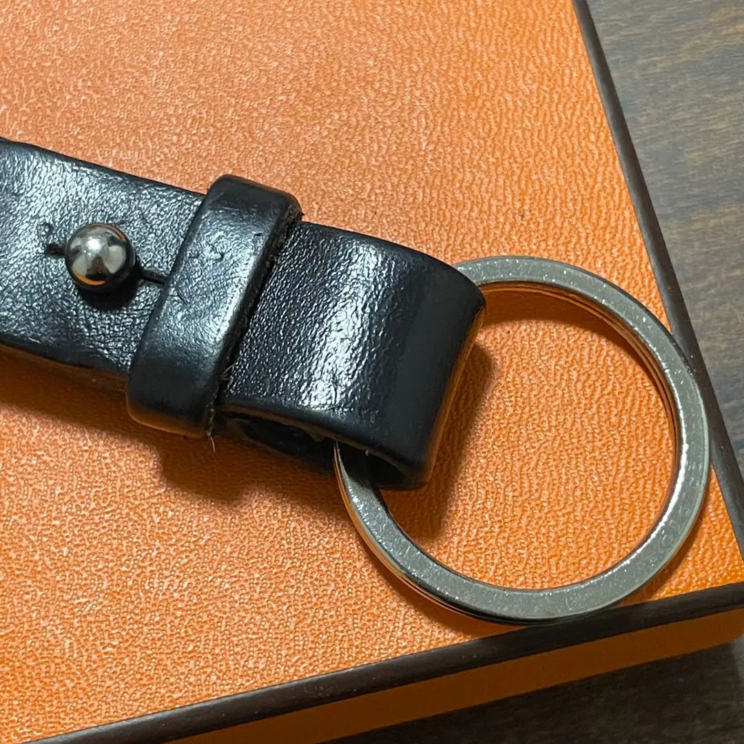 Hermes Leather Key Ring