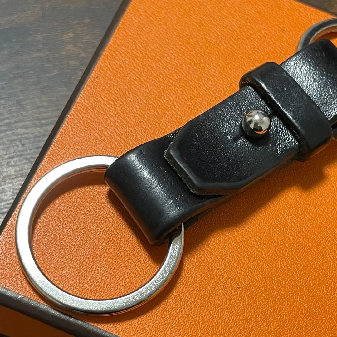 Hermes Leather Key Ring