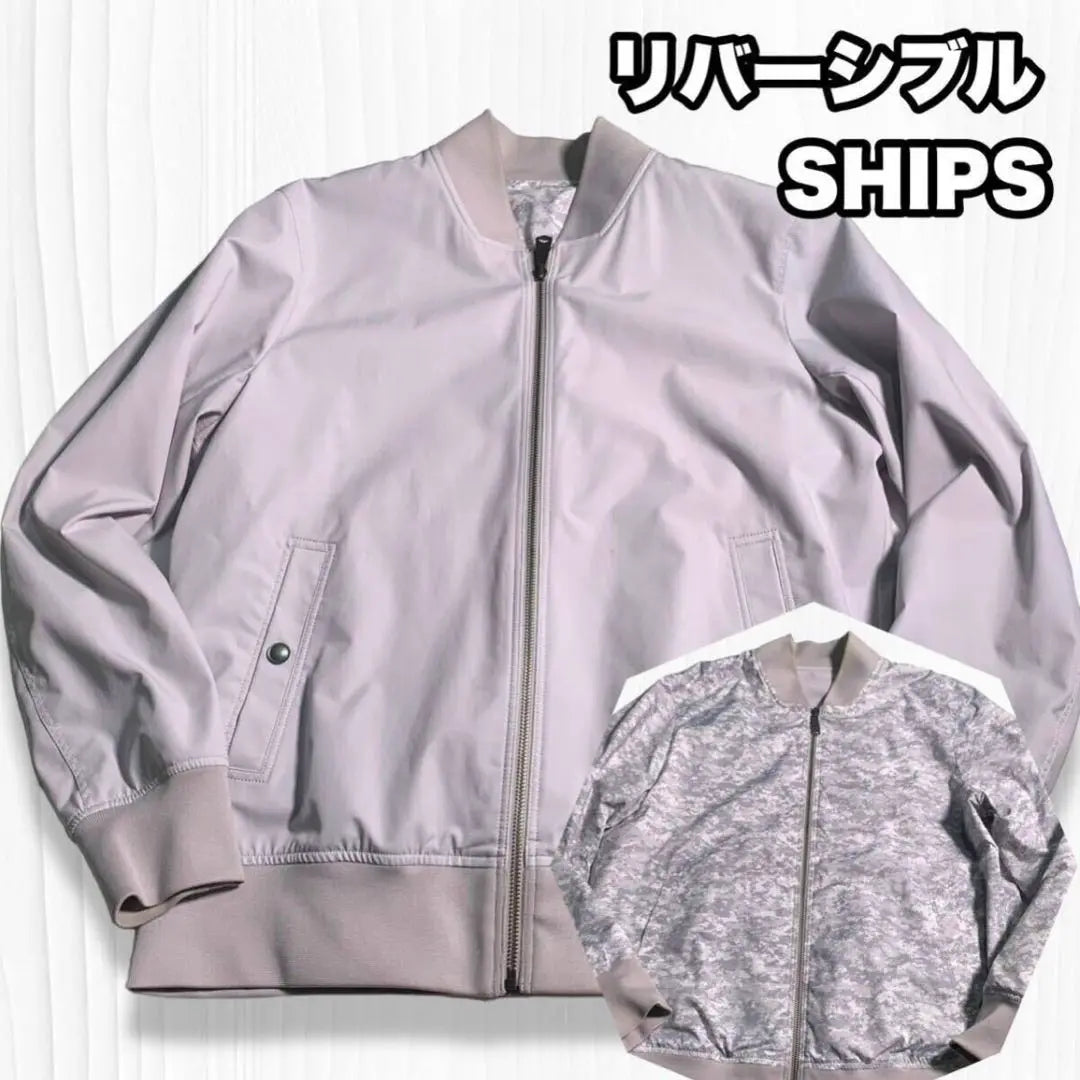 Plaste Flight Jacket MA-1 Stadium Jacket Blouson Reversible L