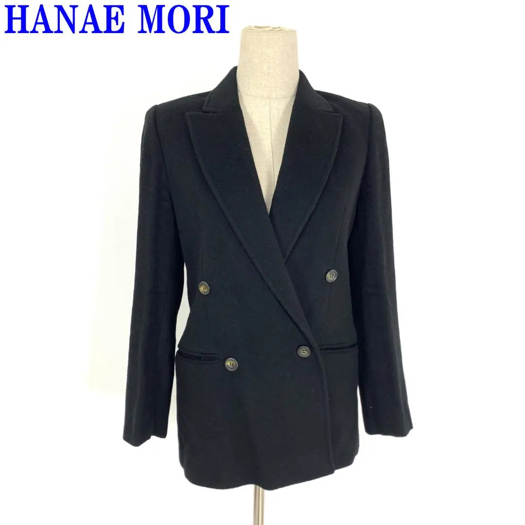 Hanaemori Tailored Jacket Wool Lined Black F C2086