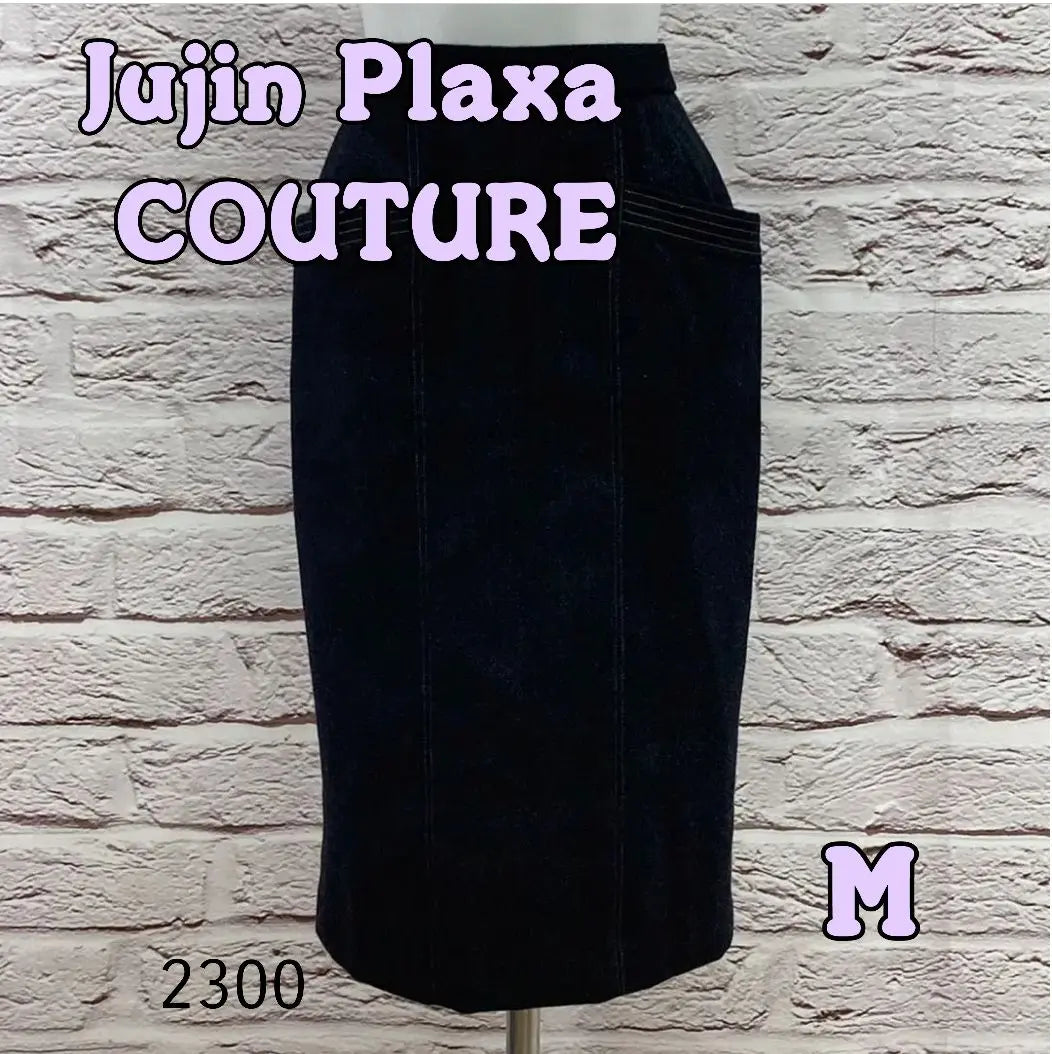 ☆R60849P☆ Jujin Plaxa COUTURE Knee-length skirt