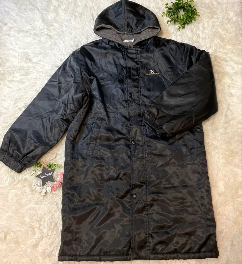 Very good condition [PERSON’S SPORTS] Down coat black L